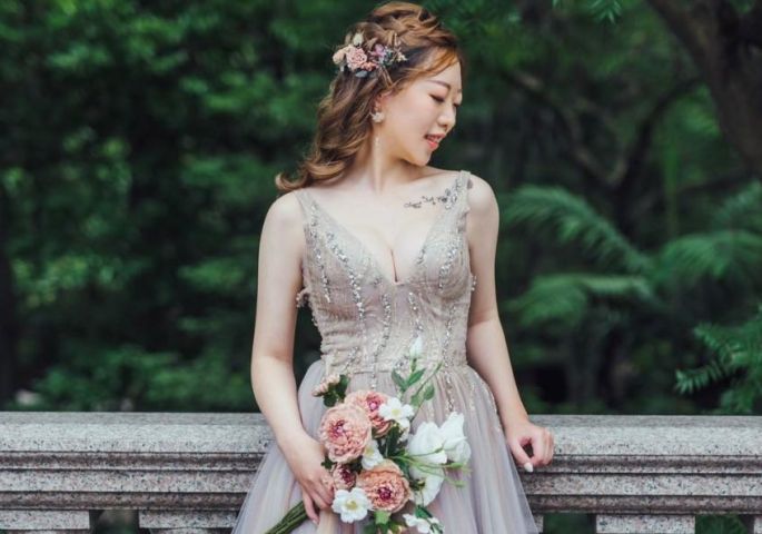 台北魔滴隆乳助新嫁娘穿上夢幻婚紗